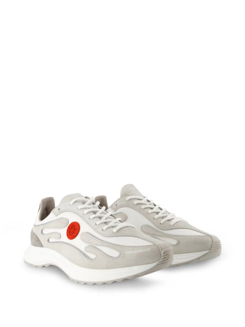 Casablanca  logo-detail lace-up sneakers