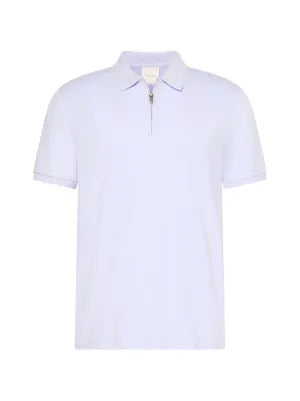 Calvin Klein  zip-fastening logo-patch polo shirt