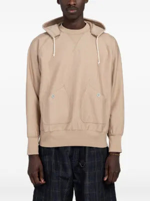 Comme des Garçons Homme  button-pocket hoodie