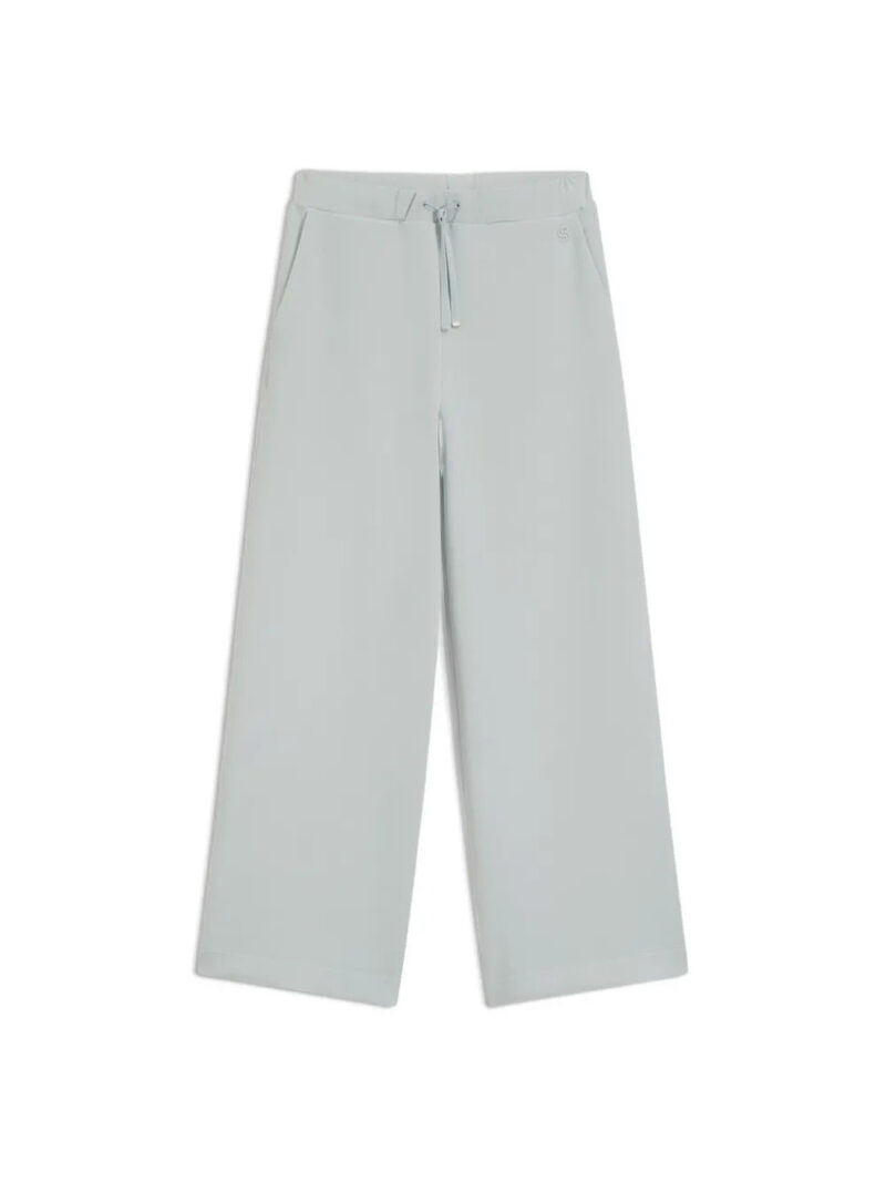 BOSS  drawstring-waist wide-leg track pants