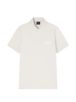 Armani Exchange  logo-patch polo shirt