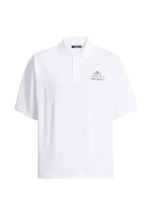 Balmain printed Balmain Vine polo