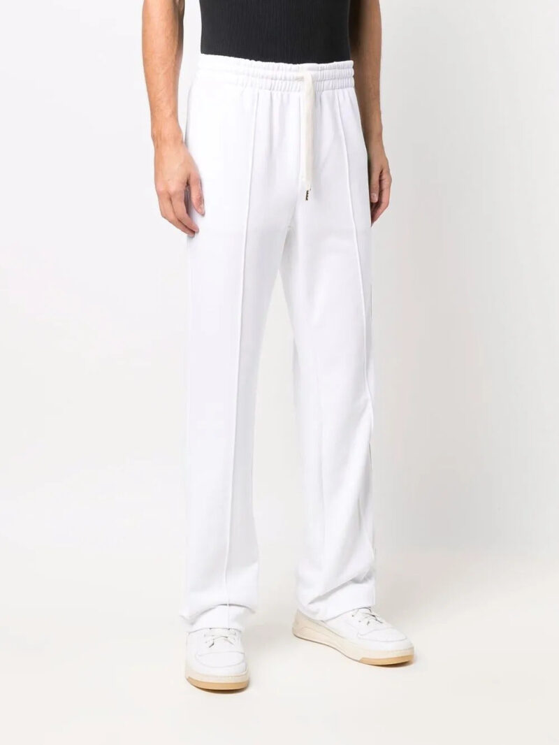 Casablanca  embroidered-logo striped joggers