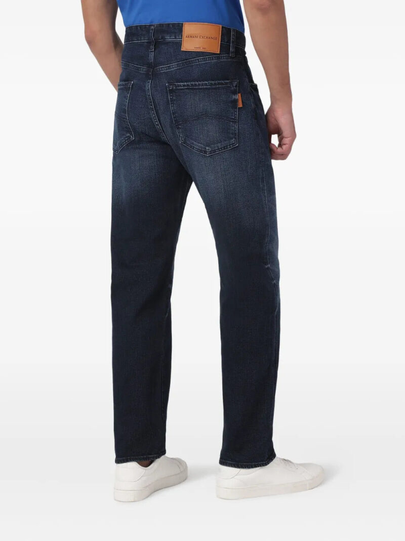 Armani Exchange  faded-effect jeans