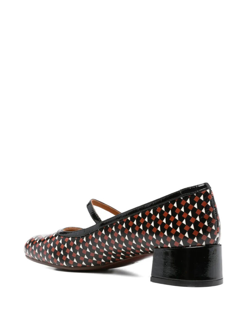 Chie Mihara 40mm Reni geometric-pattern pumps