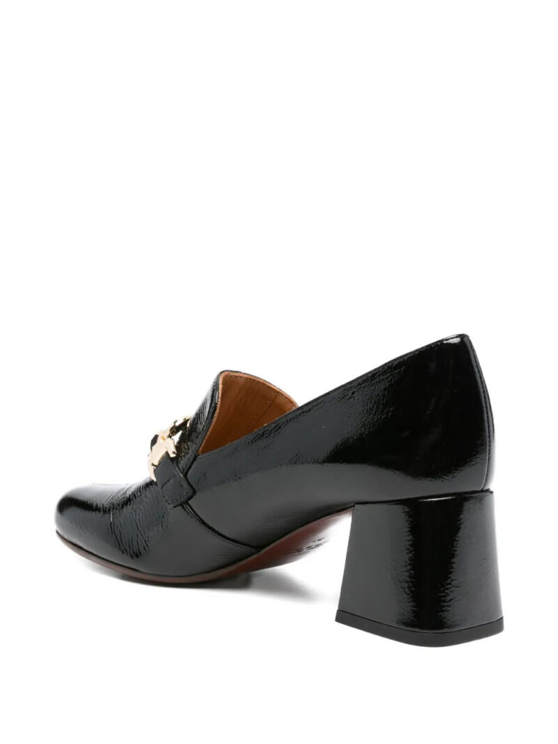 Chie Mihara  60mm chain-link block-heel pumps