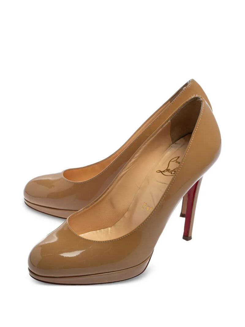 Christian Louboutin patent leather pumps