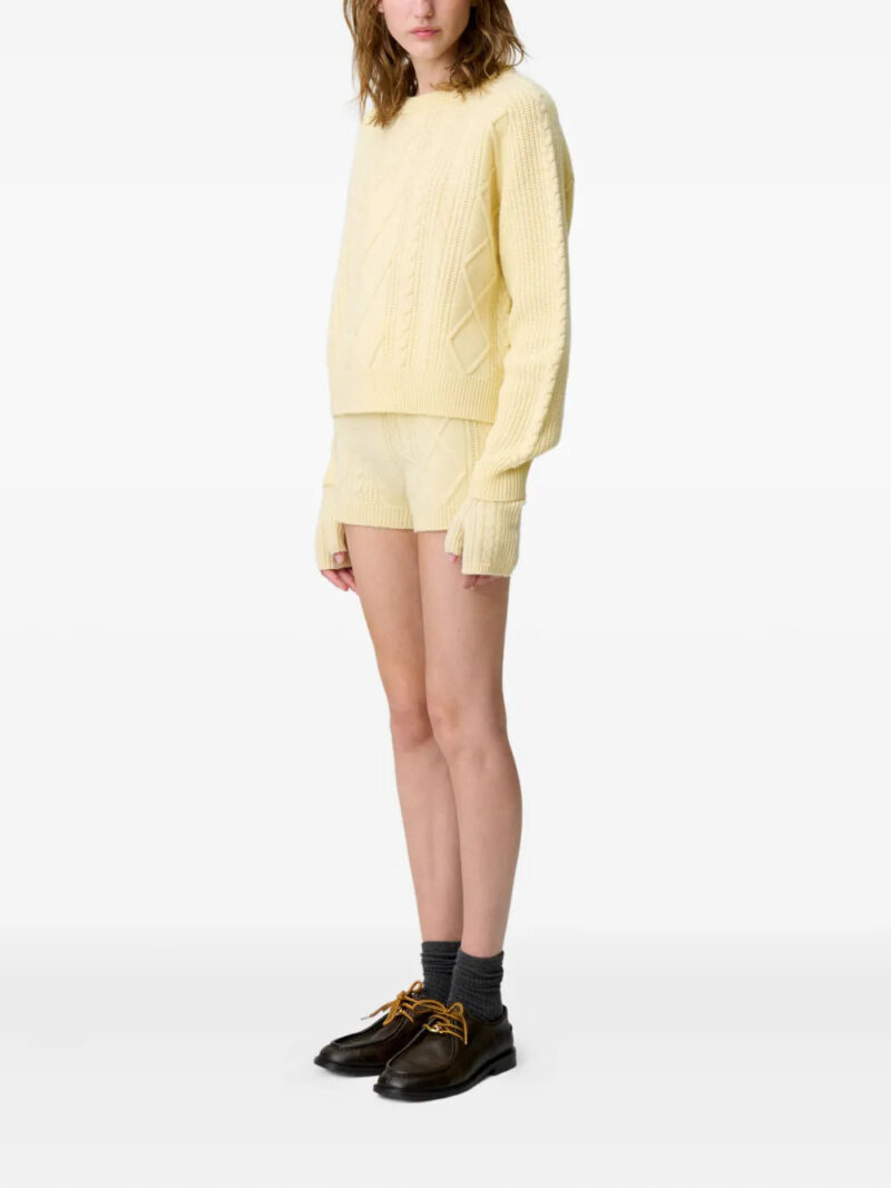 Claudie Pierlot  cable-knit sweater