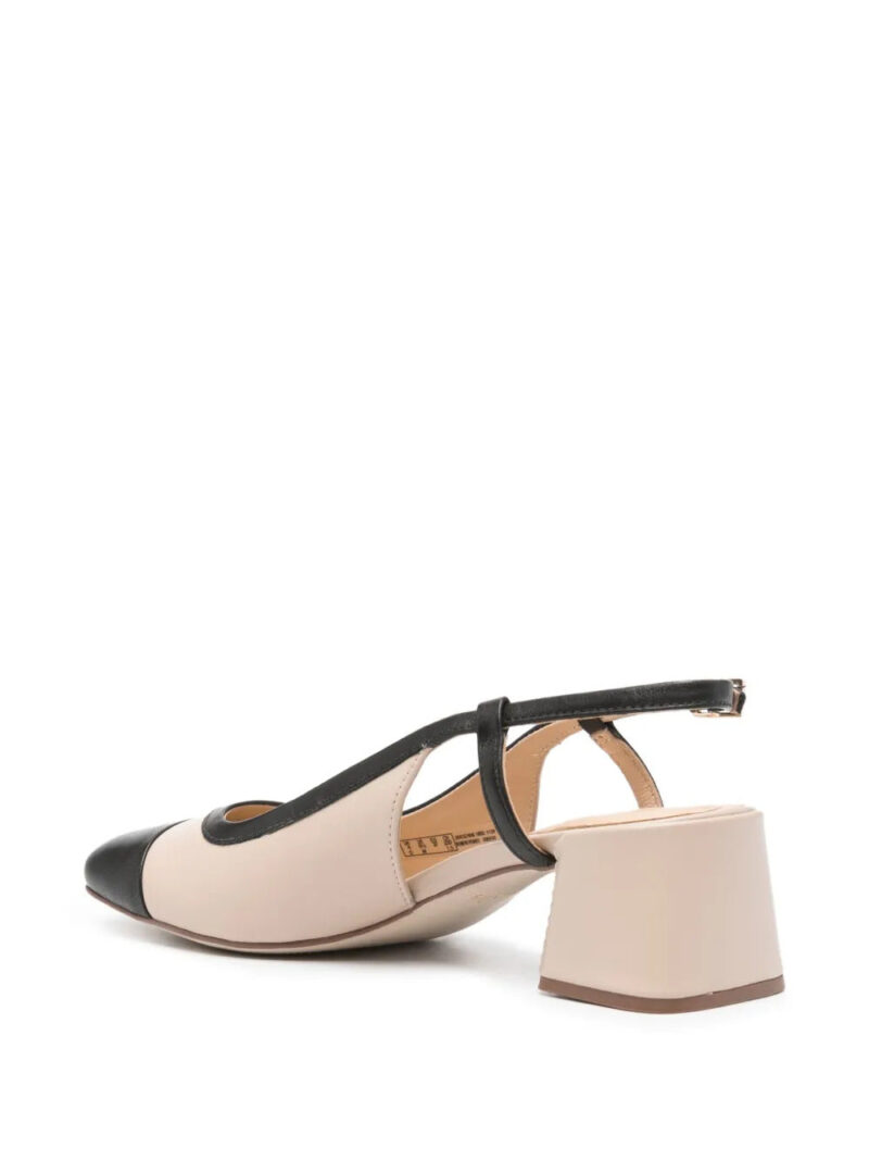Clarks  45mm Nyta slingback leather pumps
