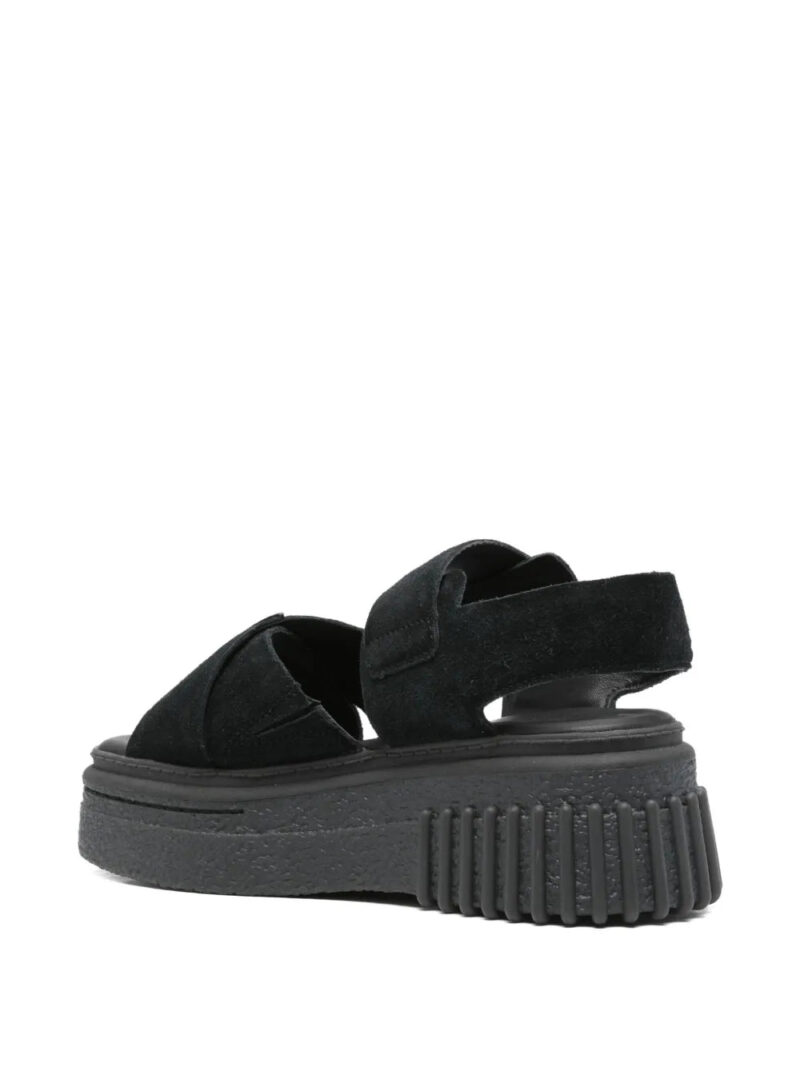 Clarks  50mm Evamar buckle-fastening platform sandals