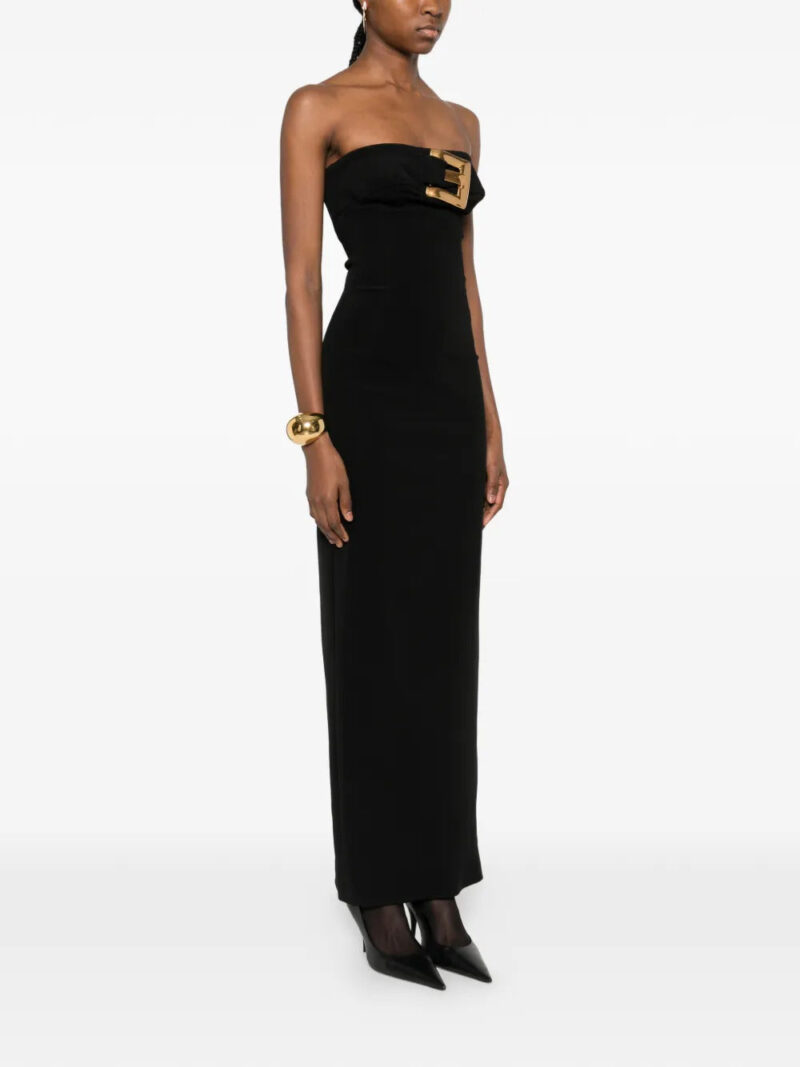 Balmain  strapless maxi dress
