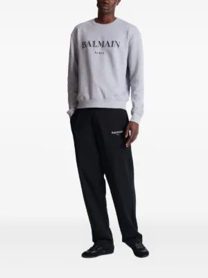 Balmain  logo-print sweatshirt