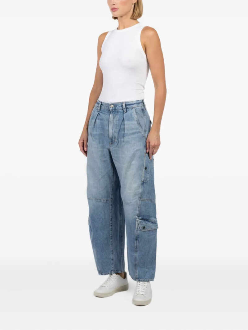 Citizens of Humanity  pleated-details flap-pocket jeans
