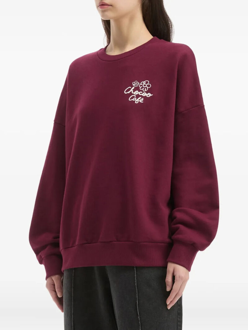 CHOCOOLATE  embroidered-logo sweatshirt