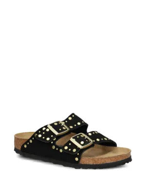 Birkenstock  Arizona Rivet studded double-buckle sandals