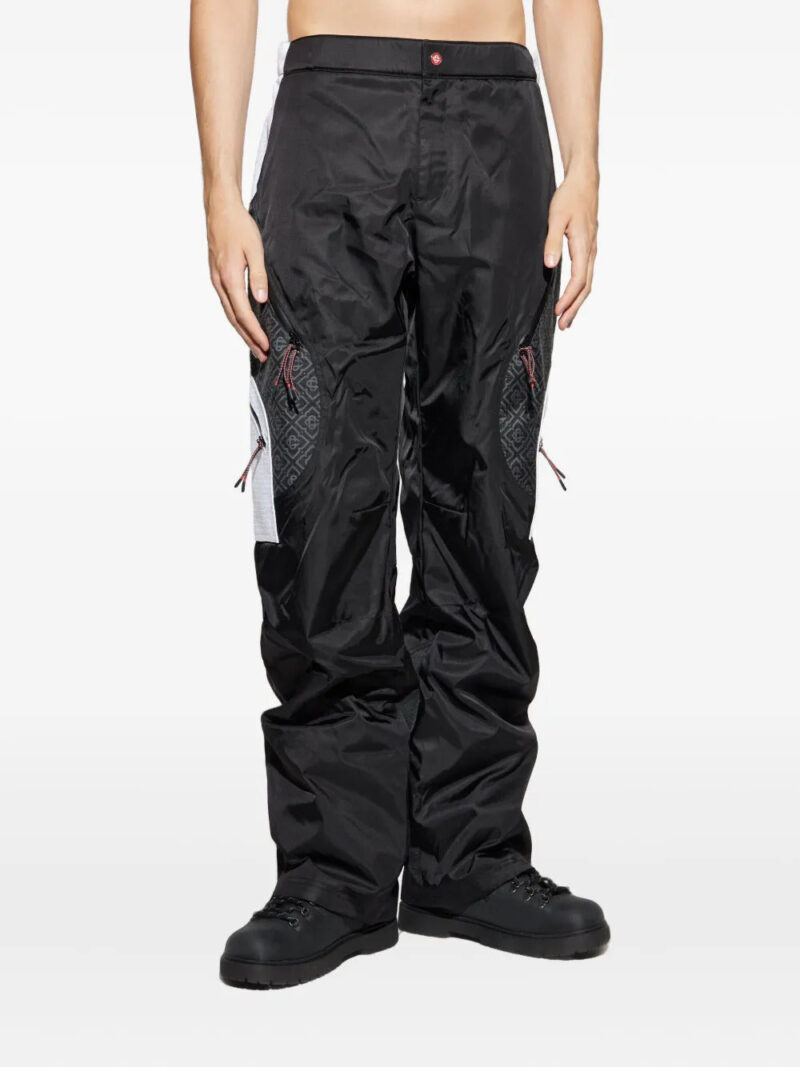 Casablanca  monogram panelled trousers