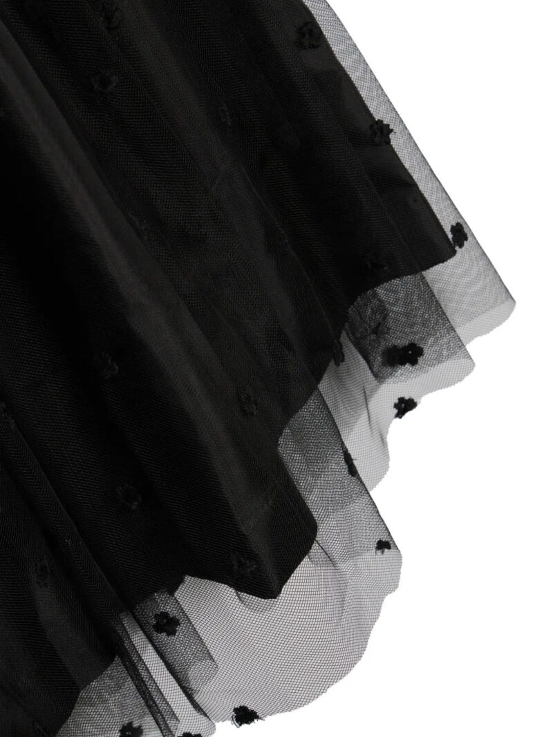 Comme Des Garçons Girl  flower-embellishment skirt