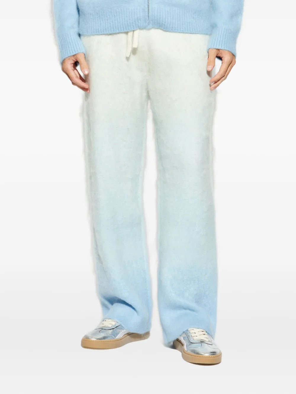 Casablanca ombre-effect logo-patch trousers - Image 3