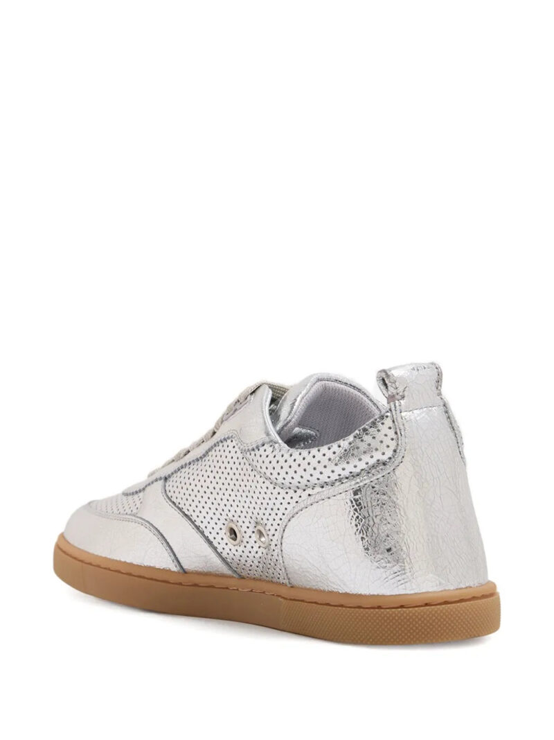 Christian Louboutin  perforated leather trainers