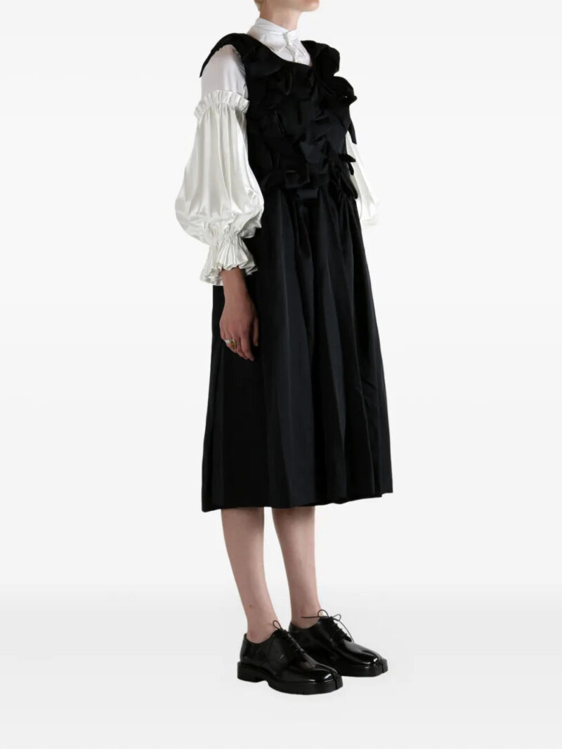 Comme Des Garçons  wool midi dress