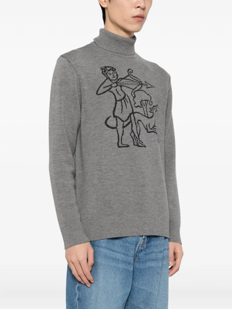 CHATEAU ORLANDO ribbed turtleneck sweater