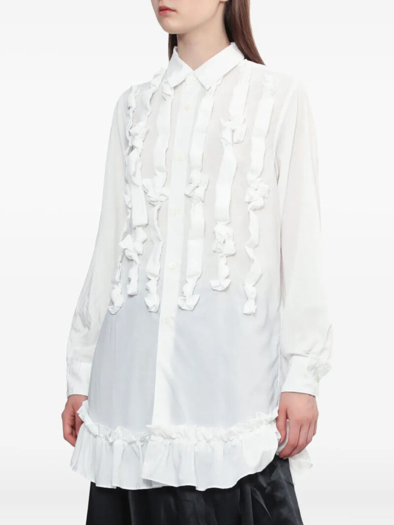 Comme Des Garçons Comme Des Garçons ruffled shirt
