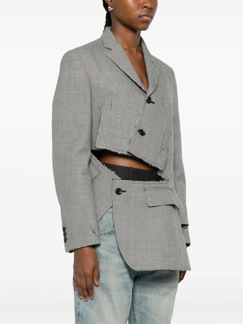 Comme Des Garçons  cut-out detailing jacket