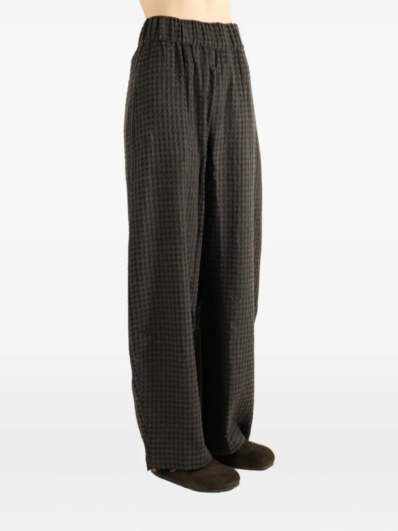 Cortana  jacquard checks trousers