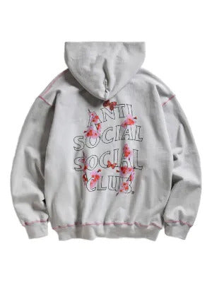 Anti Social Social Club  logo-print hoodie