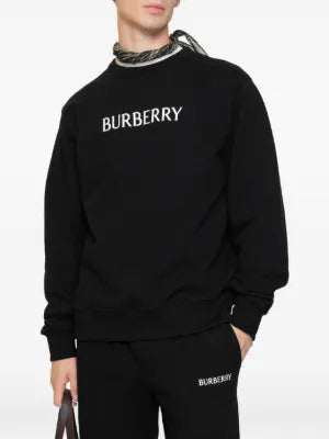 Burberry logo cotton sweatshirt