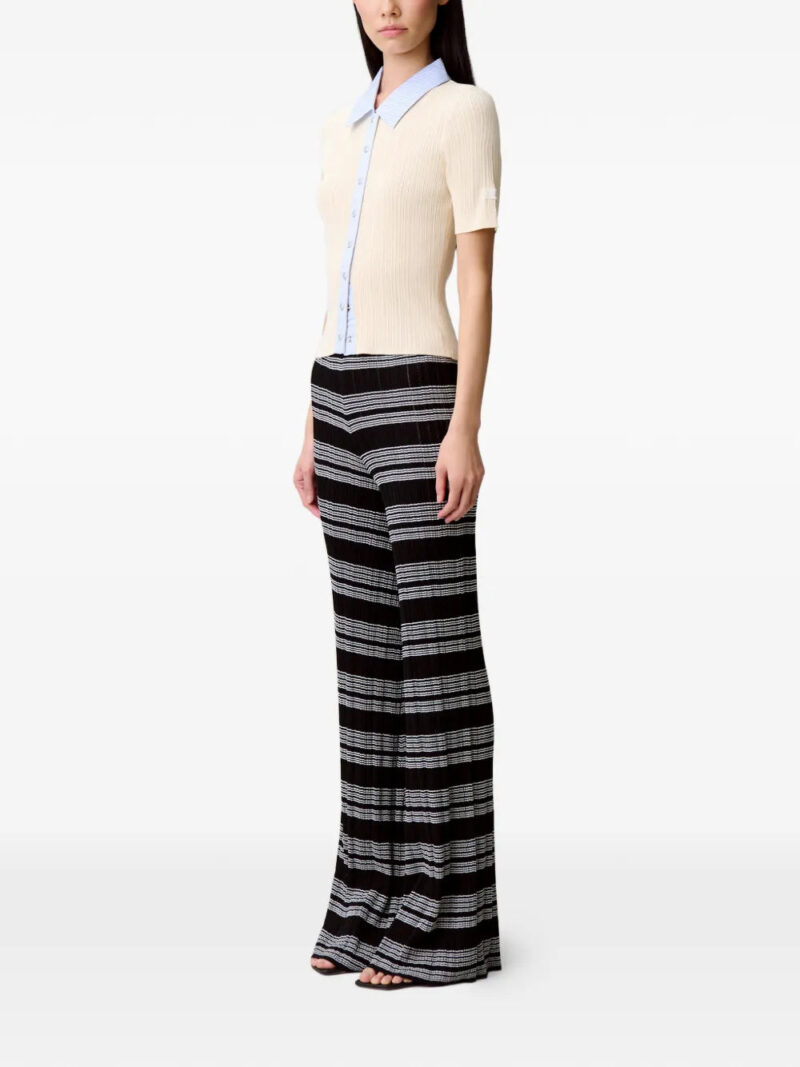 Claudie Pierlot  button-fastening collar shirt