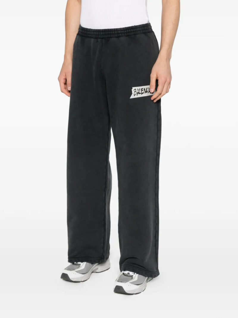 Balenciaga  masking-tape track pants