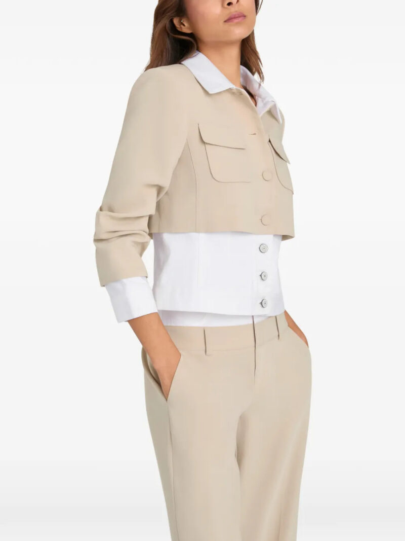 Cinq A Sept  Lorraine collared pocket jacket