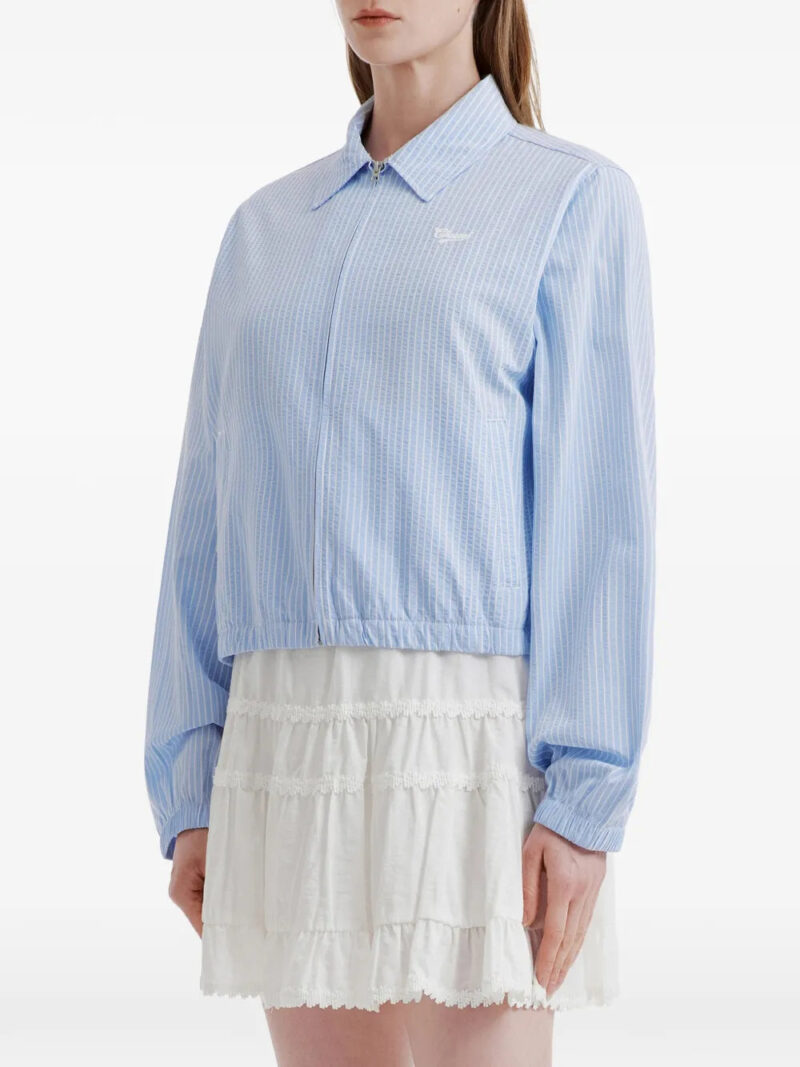 CHOCOOLATE  striped zip-up jacket
