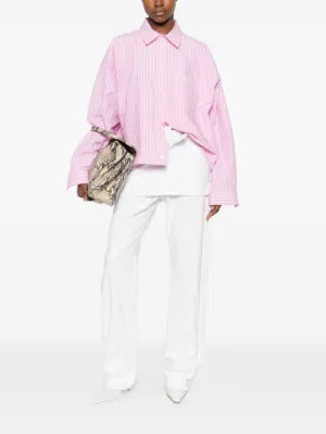 Balenciaga  striped-pattern shirt