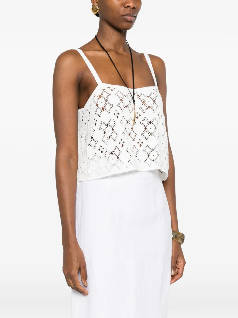 BOMPARD crochet openwork top - Image 3