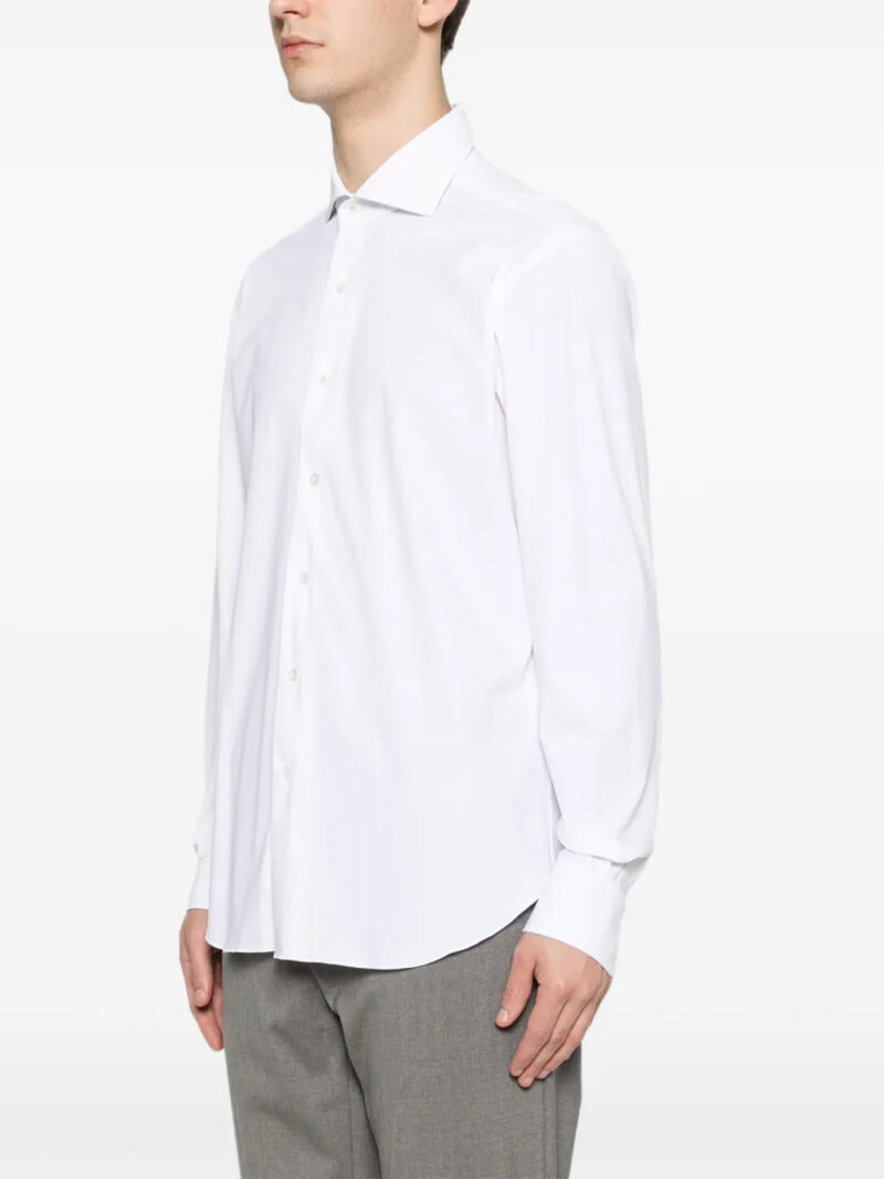 Barba  button-fastening long-sleeve shirt
