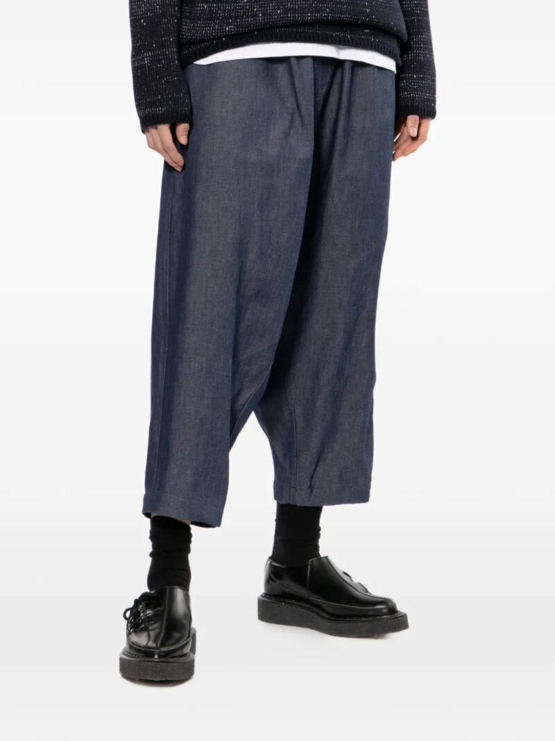 Black Comme Des Garçons  elasticated-waistband trousers