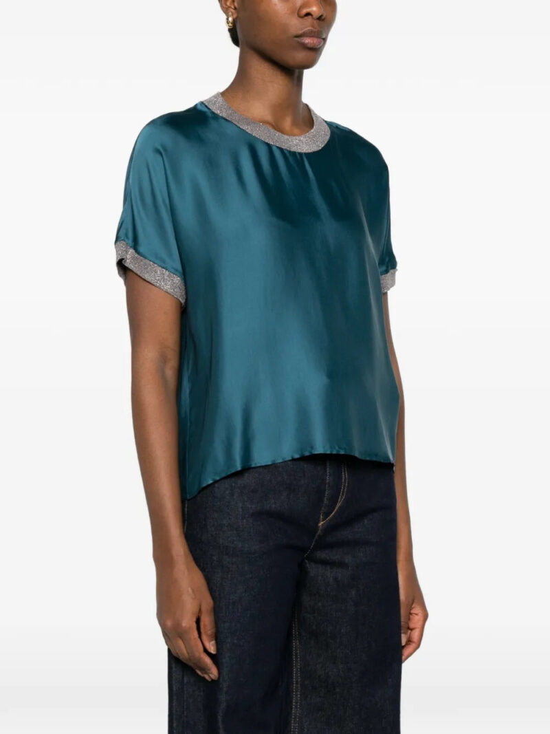 COLLECTION PRIVEE? embellished crew-neck blouse