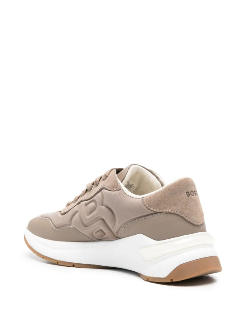 BOSS embossed sneakers