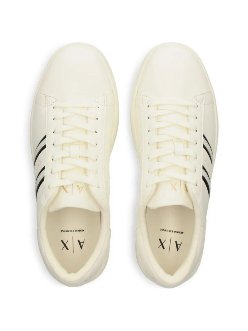 Armani Exchange  stripe-detail sneakers