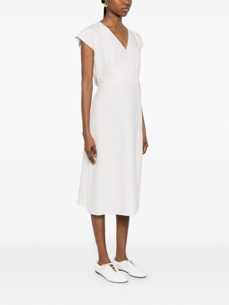 Calvin Klein  V-neck midi dress