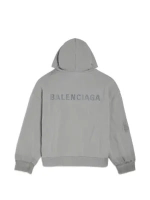 Balenciaga  logo-print hoodie