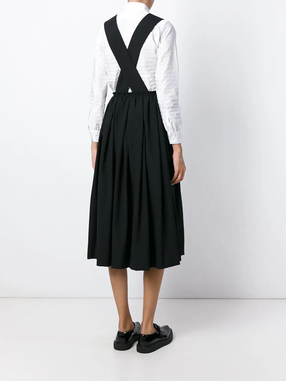 Comme Des Garçons suspenders pleated skirt - Image 2
