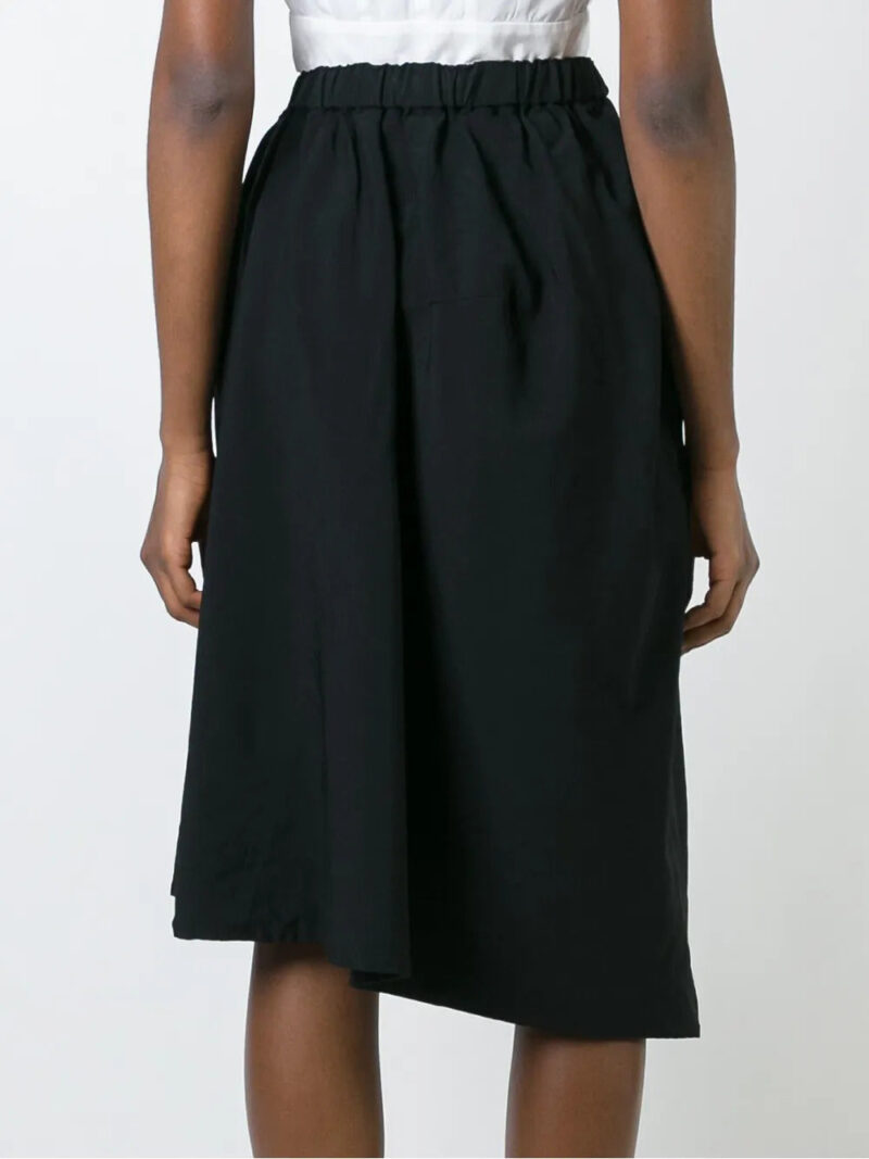 Comme Des Garçons  asymmetric ruffled skirt