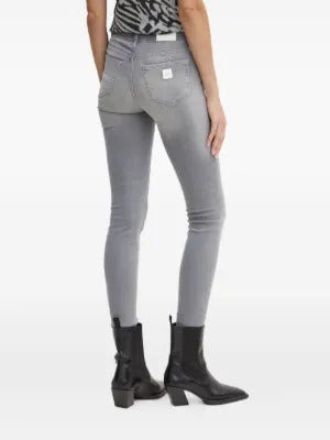 Armani Exchange  logo-plaque skinny jeans