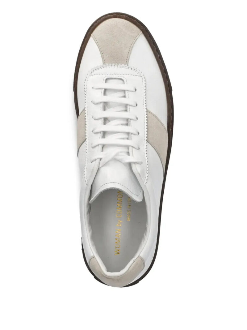 Common Projects  panelled leather sneakers