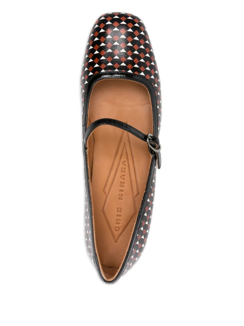 Chie Mihara 40mm Reni geometric-pattern pumps