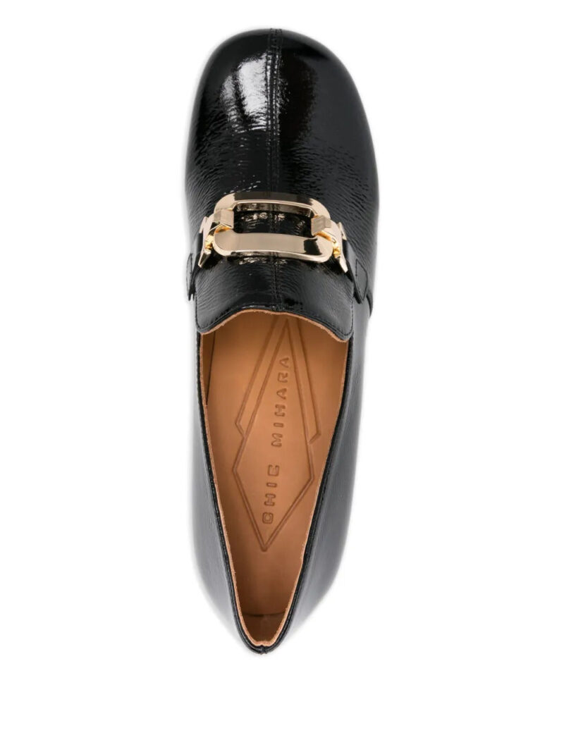 Chie Mihara  60mm chain-link block-heel pumps