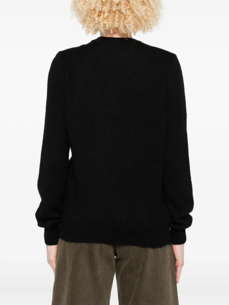 Costarellos  floral-embellished sweater